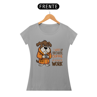 Nome do produtoCAMISETA BABY LONG CLASSIC, DOG COFFEE