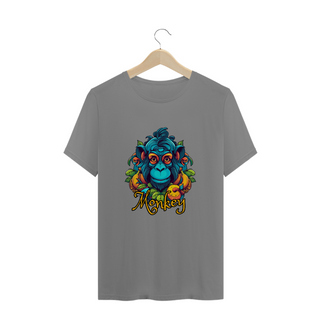 Nome do produtoCAMISETA T-SHIRT PLUS SIZE, MONKEY