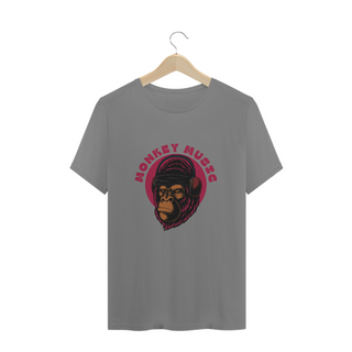 Nome do produtoCAMISETA T-SHIRT PLUS SIZE, MONKEY MUSIC