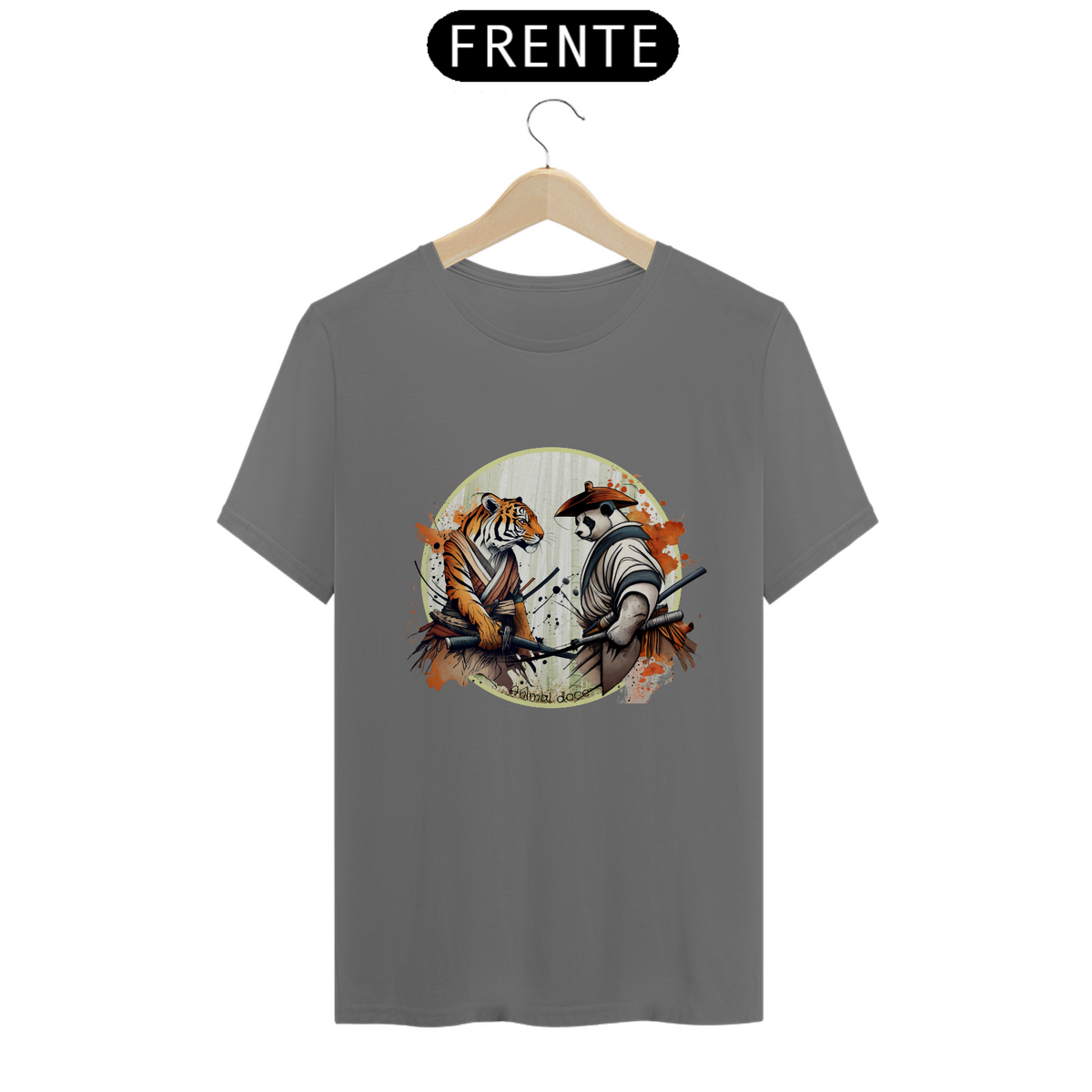 Nome do produto: CAMISETA T-SHIRT ESTONADA, SAMURAI TIGER 02