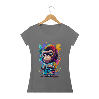 Nome do produtoCAMISETA BABY LONG ESTONADA, KING MONKEY