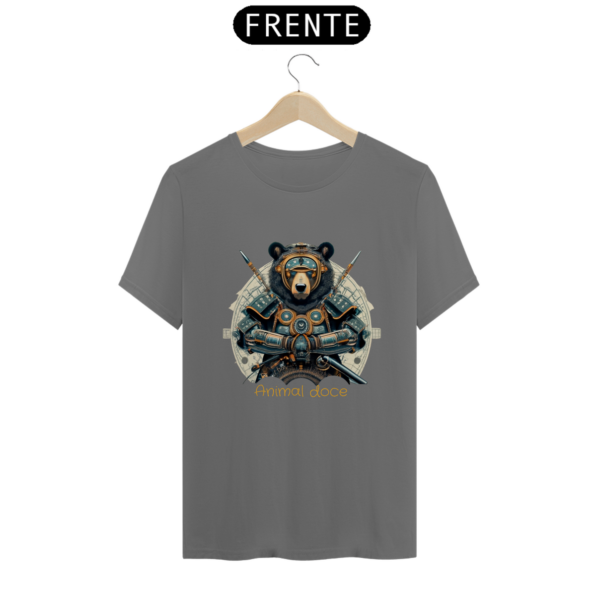 Nome do produto: CAMISETA T-SHIRT ESTONADA, BEAR