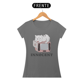 Nome do produtoCAMISETA BABY LONG ESTONADA, INNOCENT CAT