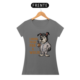 Nome do produtoCAMISETA BABY LONG ESTONADA, DOG COFFEE