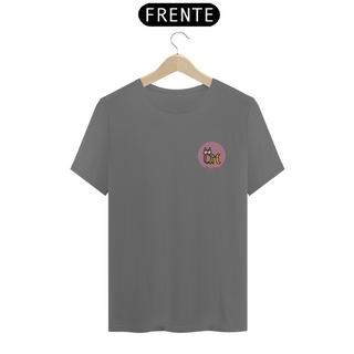 Nome do produtoCAMISETA T-SHIRT ESTONADA, MINIMALISTA CAT LETRAS