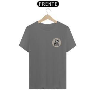 Nome do produtoCAMISETA T-SHIRT ESTONADA, MINIMALISTA DOG OVAL COFFEE