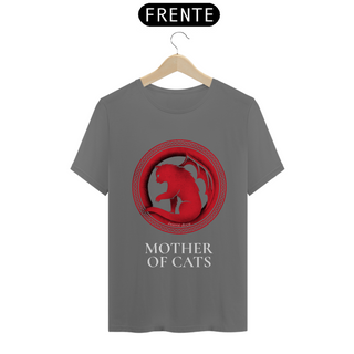 CAMISETA T-SHIRT ESTONADA, MOTHER OF CATS