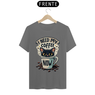 Nome do produtoCAMISETA T-SHIRT ESTONADA, I NEED COFFEE NOW