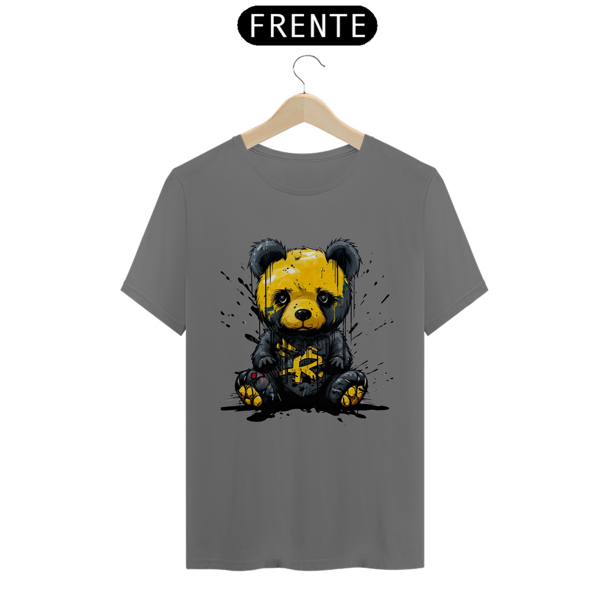 Nome do produto: CAMISETA T-SHIRT ESTONADA, EMO BEAR