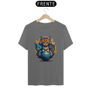 CAMISETA T-SHIRT ESTONADA, CAT