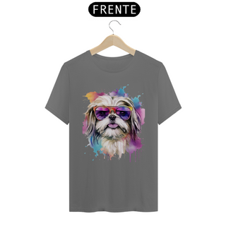 Nome do produtoCAMISETA T-SHIRT ESTONADA, DOG SHIH-TZU FASHION