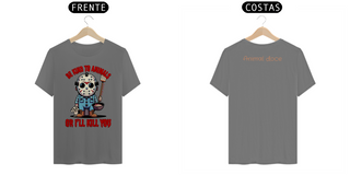 Nome do produtoCAMISETA T-SHIRT ESTONADA DOG F/V, JASON BE KIND SEXTA FEIRA 13