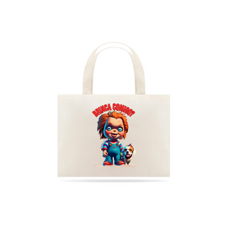 Nome do produtoECOBAG GRANDE CRU DOG, LINHA FILME 100% ALGODAO, CHUCKY BRINCA COMIGO