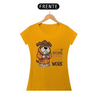 Nome do produtoCAMISETA BABY LONG CLASSIC, DOG COFFEE