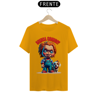 Nome do produtoCAMISETA T-SHIRT CLASSIC DOG, LINHA FILME CHUCKY BRINCA COMIGO