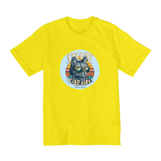 Nome do produtoCAMISETA QUALITY INFANTIL, CAT GIRL-10 A 14 ANOS