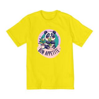 Nome do produtoCAMISETA QUALITY INFANTIL, PANDINHA COMELÃO, BON APPETITE-10 A 14 ANOS