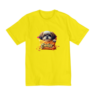 Nome do produtoCAMISETA QUALITY INFANTIL, DOG CHEETOS IMPOSSIVEL TER SO UM - 2 HA 8 ANOS