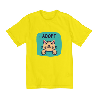 Nome do produtoCAMISETA QUALITY INFANTIL, ADOPT CAT-10 A 14 ANOS