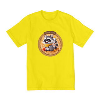 Nome do produtoCAMISETA QUALITY INFANTIL, RACOON-2 A 8 ANOS