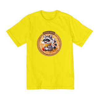 Nome do produtoCAMISETA QUALITY INFANTIL, RACOON-10 A 14 ANOS