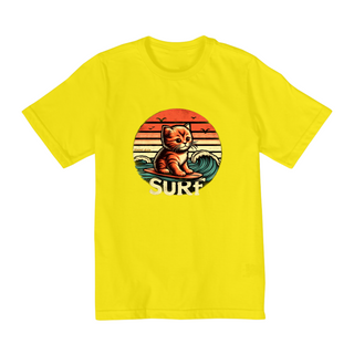 Nome do produtoCAMISETA QUALITY INFANTIL, CAT SURF-2 A 8 ANOS