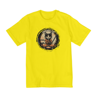 Nome do produtoCAMISETA QUALITY INFANTIL, SAMURAI CAT-10 A 14 ANOS