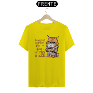 Nome do produtoCAMISETA T-SHIRT QUALITY, CAT COFFEE