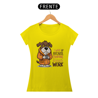 Nome do produtoCAMISETA BABY LONG CLASSIC, DOG COFFEE