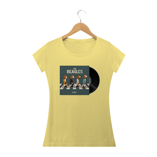 Nome do produtoCAMISETA BABY LONG ESTONADA DOG, THE BEAGLES CAPA DISCO 02