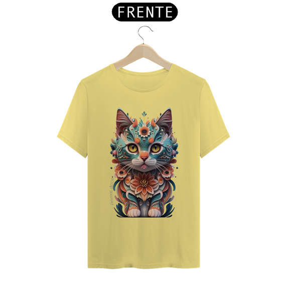 CAMISETA T-SHIRT ESTONADA, PRINCESS CAT 