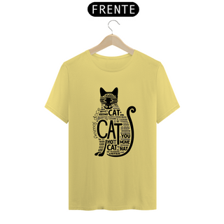 Nome do produtoCAMISETA T-SHIRT ESTONADA, CAT LETRAS