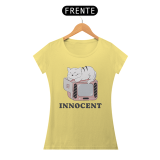 Nome do produtoCAMISETA BABY LONG ESTONADA, INNOCENT CAT