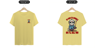 Nome do produtoCAMISETA T-SHIRT ESTONADA, DOG JASON BE KIND TO ANIMALS