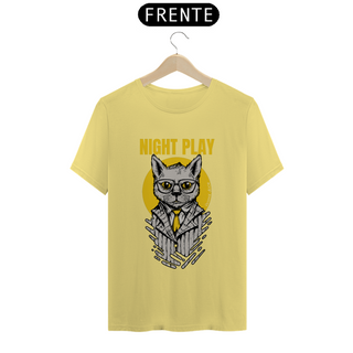 Nome do produtoCAMISETA T-SHIRT ESTONADA, CAT NIGHT PLAY