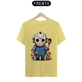 Nome do produtoCAMISETA T-SHIRT ESTONADA PETS, LINHA FILME VERSÃO FOFINHA JASON 