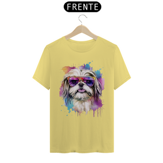 Nome do produtoCAMISETA T-SHIRT ESTONADA, DOG SHIH-TZU FASHION