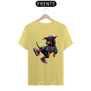 Nome do produtoCAMISETA T-SHIRT ESTONADA, DOG PINSCHER STYLISH