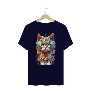 Nome do produto CAMISETA T-SHIRT PLUS SIZE, PRINCESS CAT