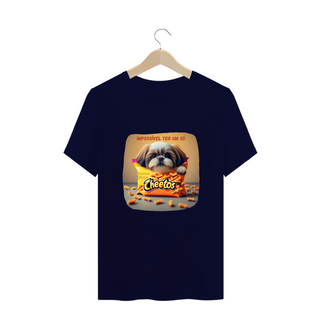 Nome do produtoCAMISETA T-SHIRT PLUS SIZE, DOG CHEETOS IMPOSSIVEL TER UM SO