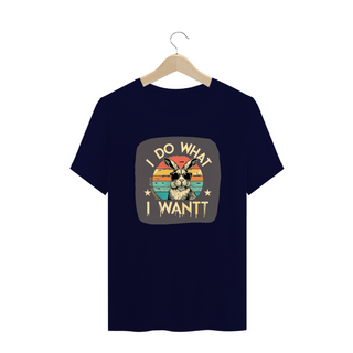 Nome do produtoCAMISETA T-SHIRT PLUS SIZE RABBIT, I DO WHAT I WHANT