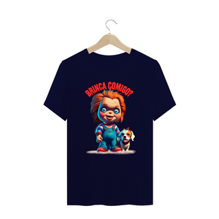 Nome do produtoCAMISETA BABY LONG PRIME DOG, LINHA FILME CHUCKY BRINCA COMIGO