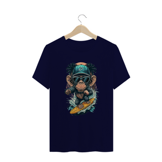 Nome do produtoCAMISETA T-SHIRT PLUS SIZE, SURFER MONKEY