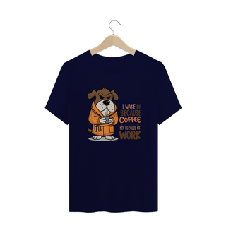 Nome do produtoCAMISETA T-SHIRT PLUS SIZE, DOG COFFEE