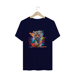 Nome do produtoCAMISETA T-SHIRT PLUS SIZE, COLORFUL TIGER