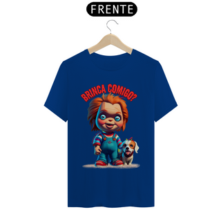 Nome do produtoCAMISETA T-SHIRT CLASSIC DOG, LINHA FILME CHUCKY BRINCA COMIGO