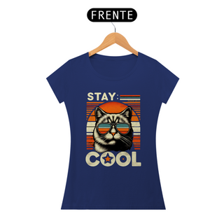 Nome do produtoCAMISETA BABY LONG ALGODÃO PIMA CAT, STAY COOL 