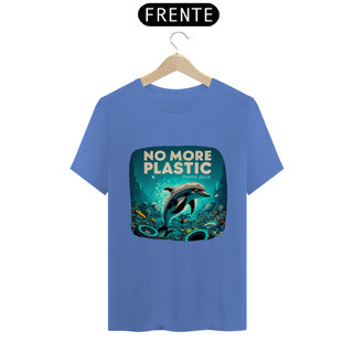 Nome do produtoCAMISETA T-SHIRT ESTONADA, DOLPHIN  NO MORE PLASTIC