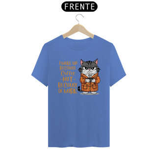 Nome do produtoCAMISETA T-SHIRT ESTONADA, CAT COFFEE