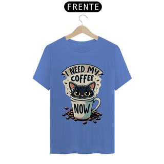 Nome do produtoCAMISETA T-SHIRT ESTONADA, I NEED COFFEE NOW